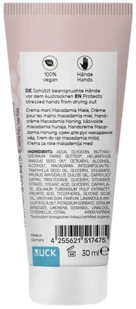 peclavus® krem do rąk, ochronny, orzechy makadamia + miód, 30 ml