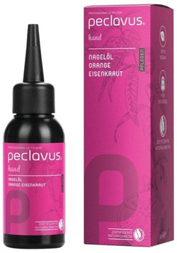 peclavus® hand Pielęgnująca oliwka pielęgnująca do paznokci pomarańcza i kwiat werbeny, 50 ml