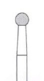 Busch - Frezy ze stali nierdzewnej kulka różyczka 1-RS-012, 1 szt 