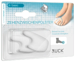 RUCK® basic, separatory międzypalcowe białe, mały, 2 szt.