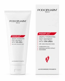 Podopharm PODOFLEX® maść do stóp z mocznikiem 10% głęboko nawilżająca 100 ml