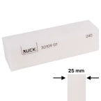RUCK® blok polerski do paznokci biały 240, 10 szt.