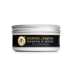 MIODOWA MYDLARNIA Szampon w kostce MIODOWO-WĘGLOWY, 70g