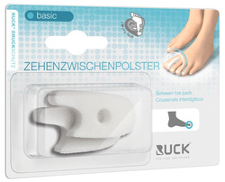 RUCK® basic, separatory międzypalcowe z otworem, grafitowe, duży (3 L), 2 szt.