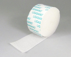 Ligasano® biała tamponada cięta - sterylna, 10 szt - 6 cm x 5 cm x 0,3 cm