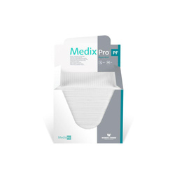 Higieniczne podkłady MedixPro bibułowo-foliowe 33x48 cm, białe 80 szt.