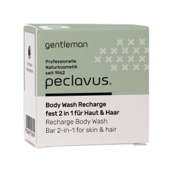 peclavus® gentleman Naturalna kostka do mycia ciała i włosów 2 w 1, 30 g