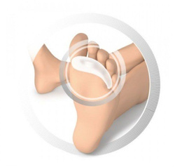 RUCK silicon, podkładka na palec młotkowy, lewa, 4 szt.