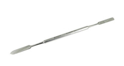 Metal double spatula, 18 cm