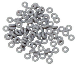 RUCK pierścienie zabezpieczające do frezów szare 2,34 mm, 10 szt.