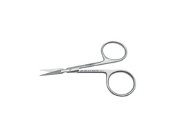 Stainless steel nail scissors, self-sharpening, No. 7