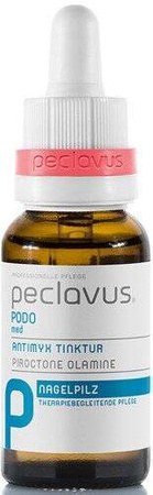 peclavus® PODOmed AntiMYX tinktura na grzybicę paznokci z piroktonem olaminy, 20 ml