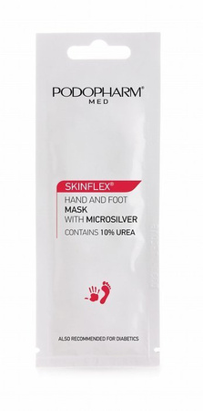 Hand and foot mask with microsilver, 10 ml