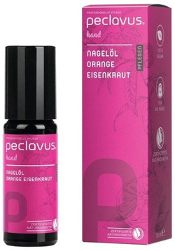 peclavus® hand Pielęgnująca oliwka pielęgnująca do paznokci pomarańcza i kwiat werbeny, 10 ml