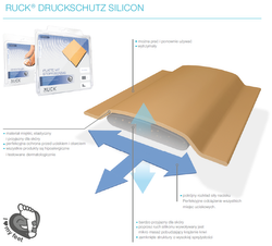 RUCK® obrączka silikonowa na odciski, 14 mm L, 4 szt. 