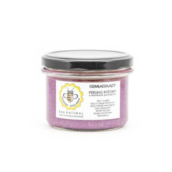 MIODOWA MYDLARNIA Peeling do ciała z woskiem pszczelim RYŻOWY, 200 g