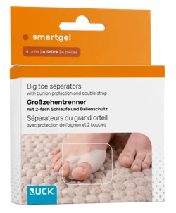 RUCK® smartgel, ochrona Hallux Valgus + separator palucha, 2 szt.