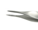 Tweezer, stainless steel, pointed, 9,5 cm.