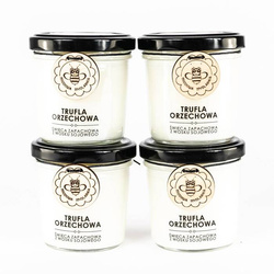 MIODOWA MYDLARNIA Świeca z wosku sojowego TRUFLA ORZECHOWA, 120 ml