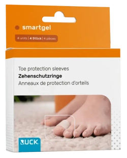 RUCK smartgel, obrączki na palce, średni M, Ø 18 mm, 4 szt.