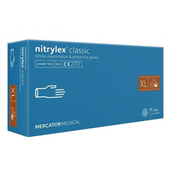 Nitrile gloves - blue, size S, 100 pcs.