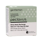 peclavus® gentleman Naturalna kostka do mycia ciała i włosów 2 w 1 80 g