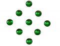 Kryształy SWAROVSKI® ELEMENTS, 2 mm, Emerald, 10szt.