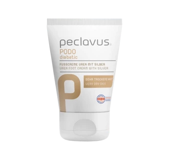 peclavus PODOdiabetic krem do stóp, mocznik + mikrosrebro, 30 ml