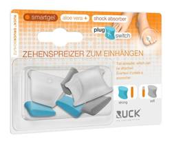 RUCK® smartgel plug+switch, separator palcowy, średni, 2 komplety