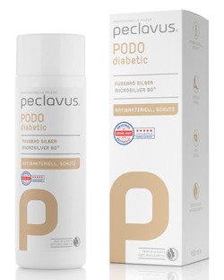 peclavus® PODOdiabetic kąpiel do stóp z mikrosrebrem, 150 ml