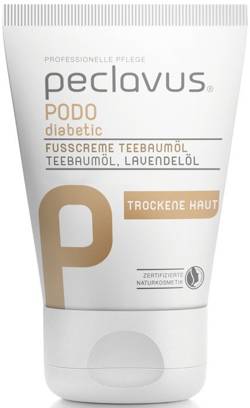 peclavus® PODOdiabetic krem do stóp z olejkiem drzewa herbacianego, 30 ml