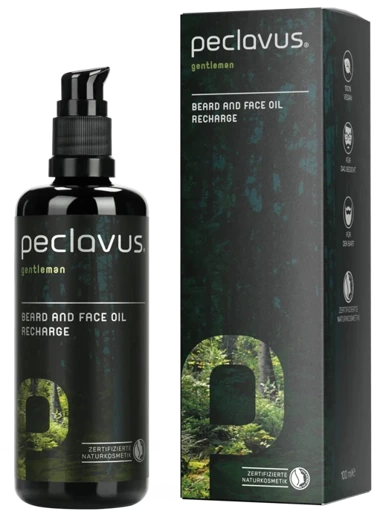 peclavus gentleman Olejek do pielęgnacji brody i twarzy, 100 ml