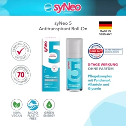 syNeo 5, VEGAN antyperspirant 5 dniowy, roll-on, 50 ml